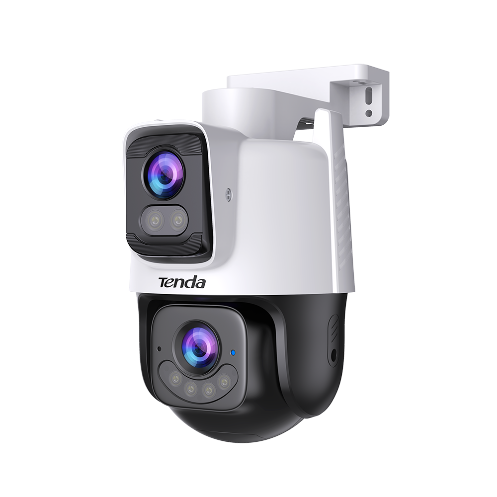 Tenda RH9-WCA 6MP Dual-Lens Outdoor Wi-Fi Security Camera – Smart Pan/Tilt Surveillance with Night Vision & Motion Tracking