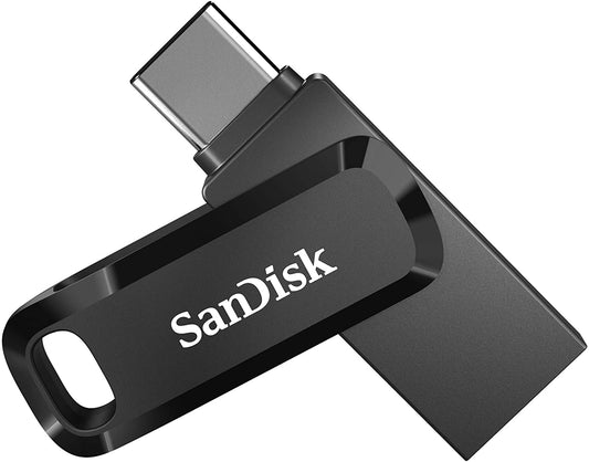 SanDisk 512GB Ultra Dual Go USB 3.1 Flash Drive – Type-C & USB-A, High-Speed Storage – SDDDC3-512G