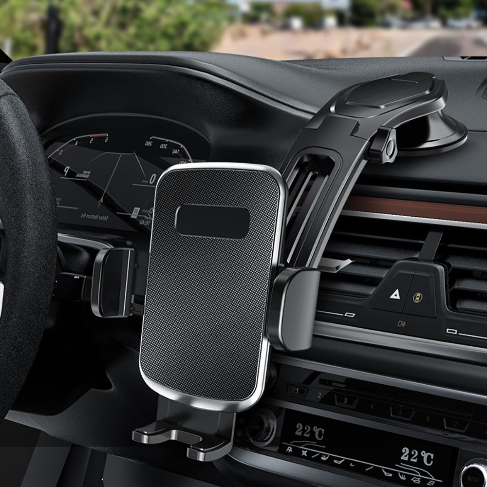 Universal Car Phone Holder – Dashboard Mount, Hands-Free Stand for All Smartphones