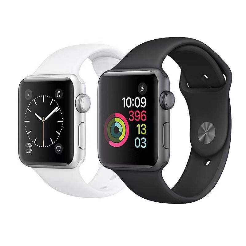 Smart Watch 44mm with Bluetooth Calling – Multi-Dial Display, Blood Oxygen Monitor, Sports & Game Modes – Compatible with iOS & Android – White + 2 Straps