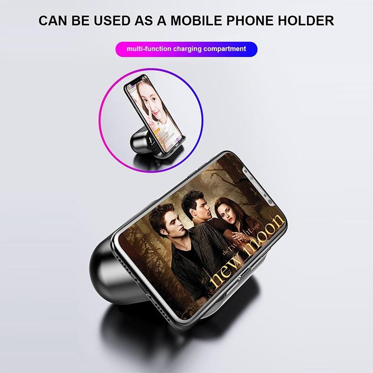 V5.0 Wireless Bluetooth Headset with Touch Control – Stereo Sound, Charging Case, In-Ear Earbuds