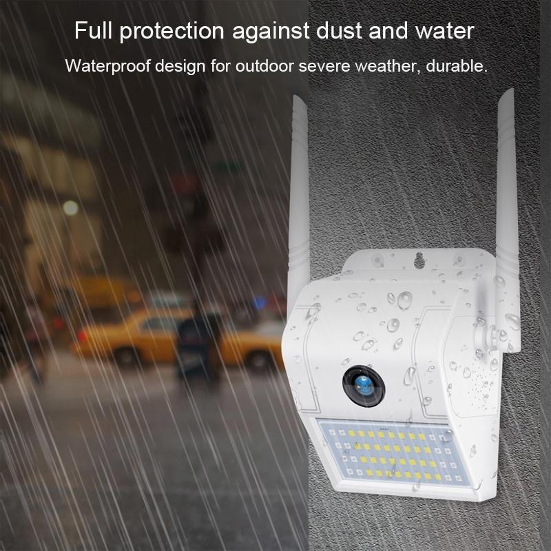 Wireless Wall Light Security Camera – 2MP, IP66 Waterproof, Night Vision, Motion Detection, Two-Way Audio, Remote Monitoring, 128GB Storage