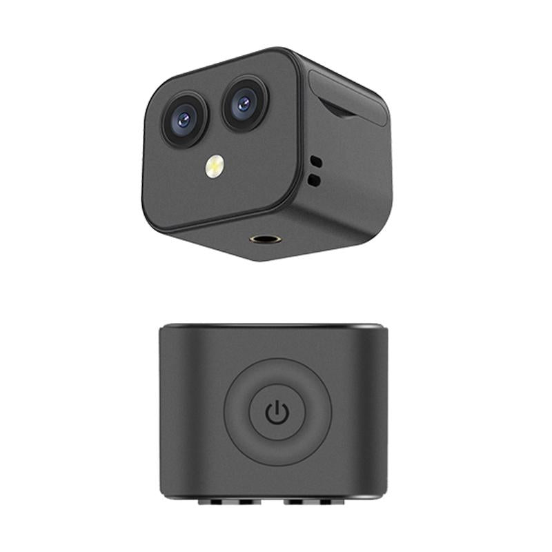 Wireless Dual Lens 4K Camera with Remote Monitoring. HD Security Surveillance Camera