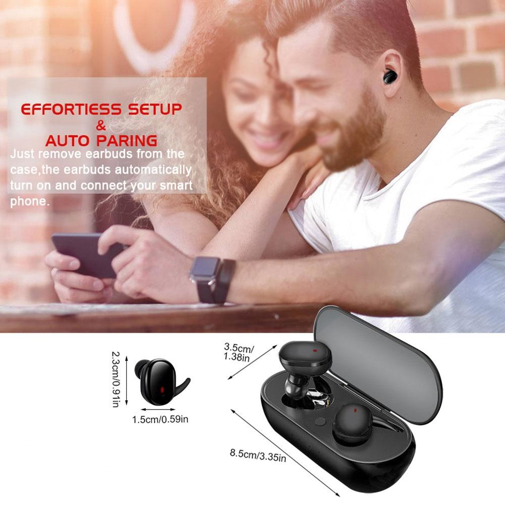 Mini Wireless Bluetooth 5.0 In-Ear Earphone – Compact, Lightweight & Portable