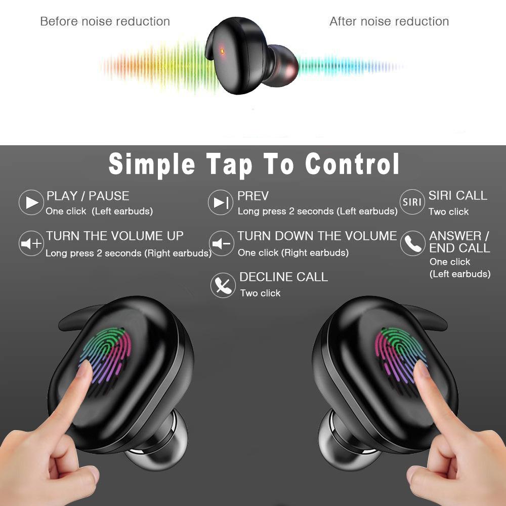 Mini Wireless Bluetooth 5.0 In-Ear Earphone – Compact, Lightweight & Portable