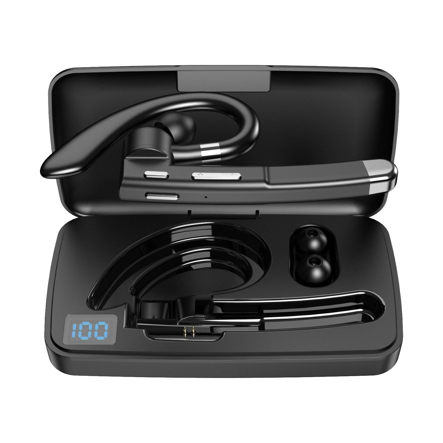 Gen2 Earhook Bluetooth Headphones – Business Edition, Noise Cancelling, Long Battery Life, Secure Fit, Hands-Free Calling