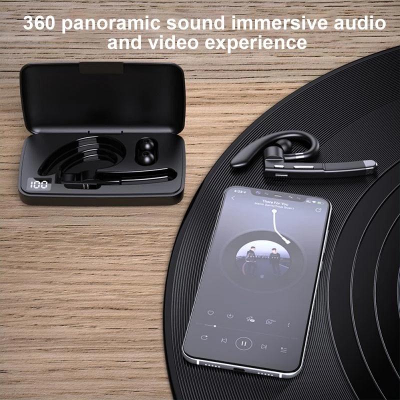 Gen2 Earhook Bluetooth Headphones – Business Edition, Noise Cancelling, Long Battery Life, Secure Fit, Hands-Free Calling