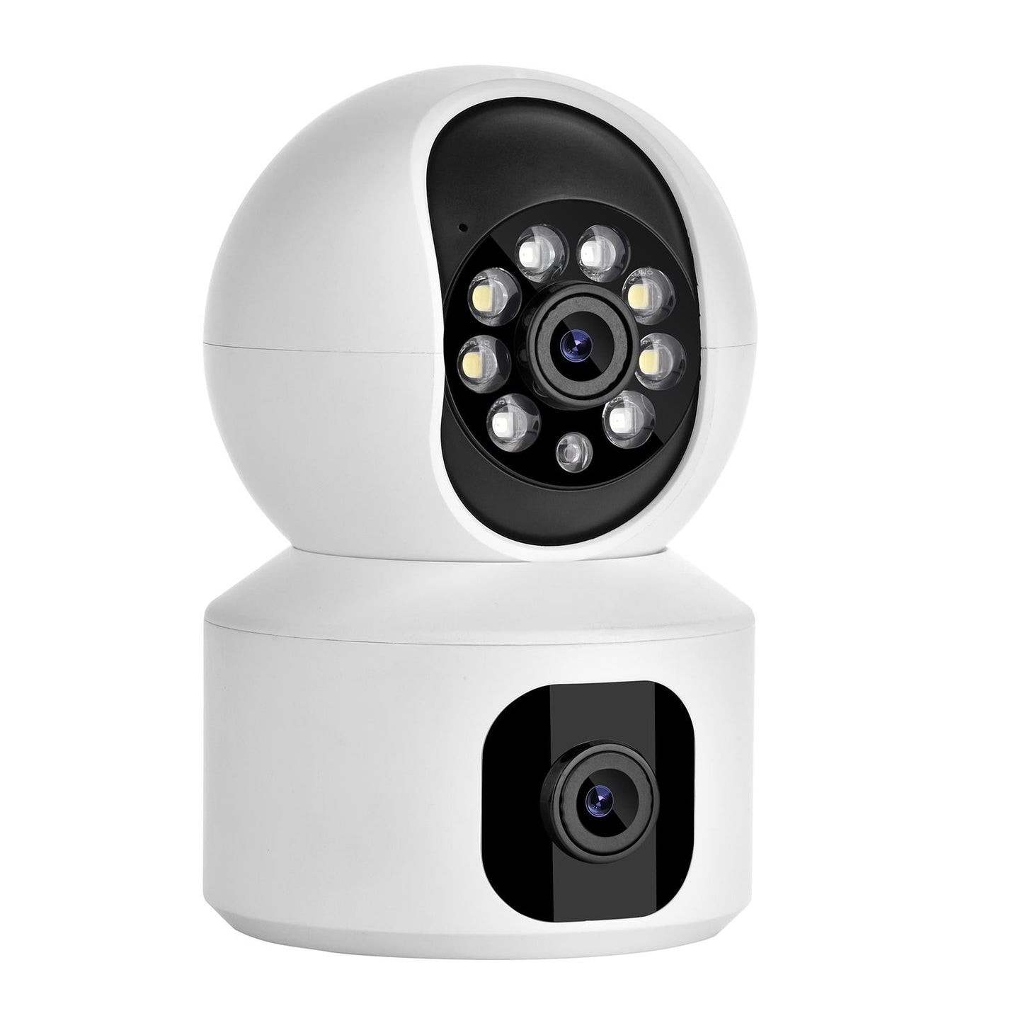 Wireless Smart PTZ Security Camera – 2MP Dual Lens, Auto Tracking, Night Vision, WiFi Surveillance Cam