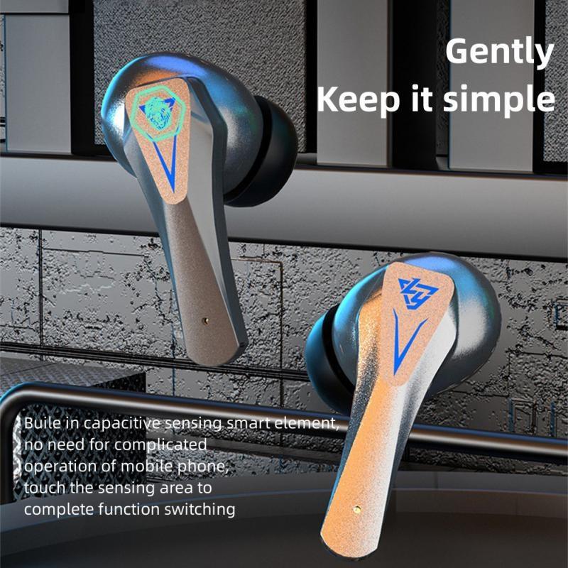 Wireless Gaming Earbuds with Noise Reduction & HiFi Stereo Sound – OPP Bag Packaging, Low Latency, Black