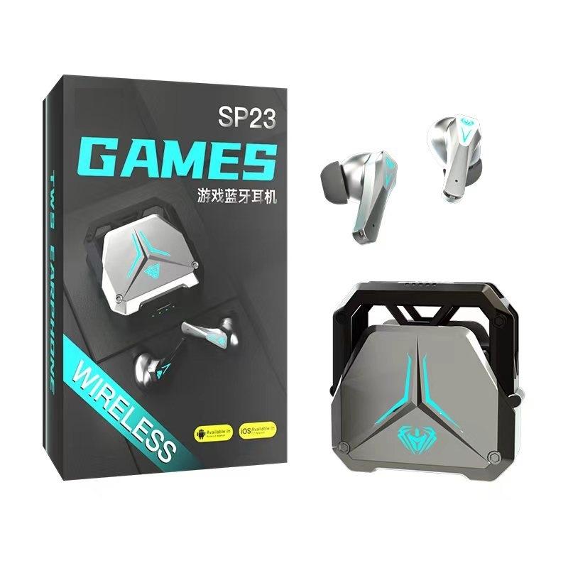 Wireless Gaming Earbuds with Noise Reduction & HiFi Stereo Sound – OPP Bag Packaging, Low Latency, Black