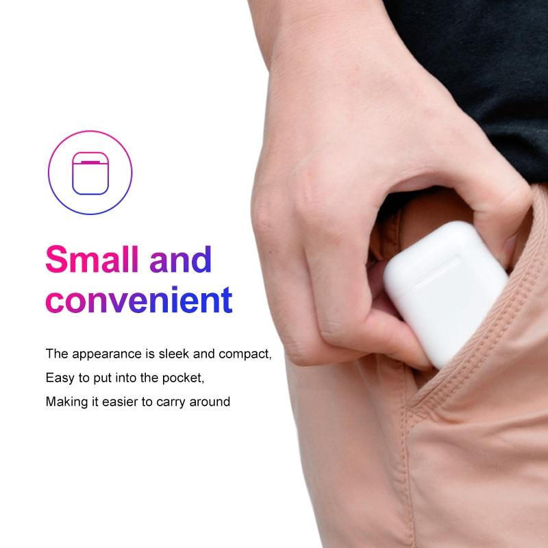 Wireless Charging Full-Touch TWS Bluetooth Headset 5.0 – True Wireless Stereo Earbuds, No Pairing Code Needed