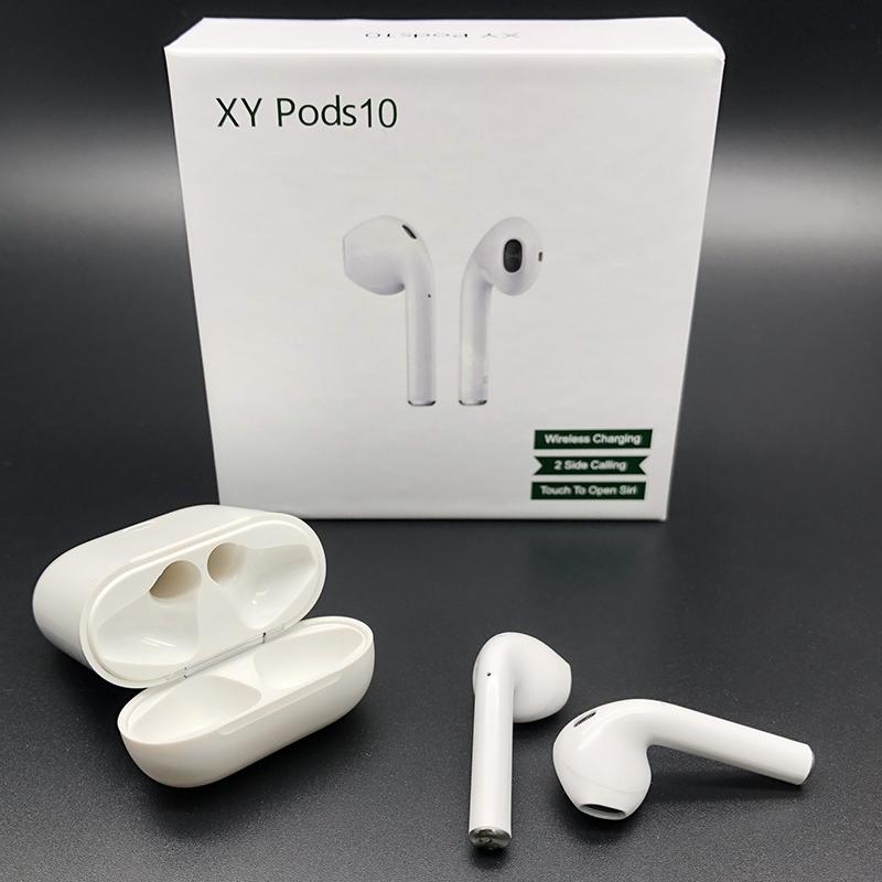 Wireless Charging Full-Touch TWS Bluetooth Headset 5.0 – True Wireless Stereo Earbuds, No Pairing Code Needed