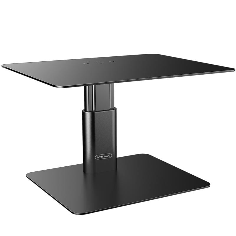 Adjustable Laptop & Monitor Desk Stand – Ergonomic Riser for Home or Office Setup – Black (Model: EDA0011511)