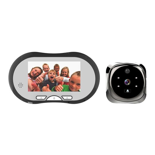 Smart Doorbell with 4.3” Color Display & 2.0MP Camera – Video Doorbell with Two-Way Audio and Motion Detection