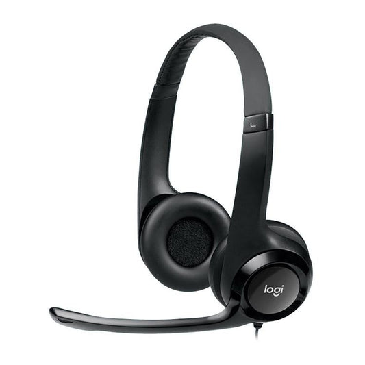 USB Wired Headset with Noise-Cancelling Microphone – Comfortable, High-Quality Sound for PC/Conference Calls
