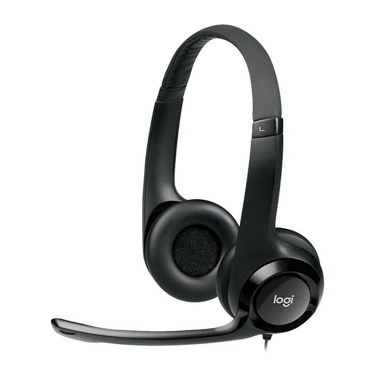 USB Wired Headset with Noise-Cancelling Microphone – Comfortable, High-Quality Sound for PC/Conference Calls