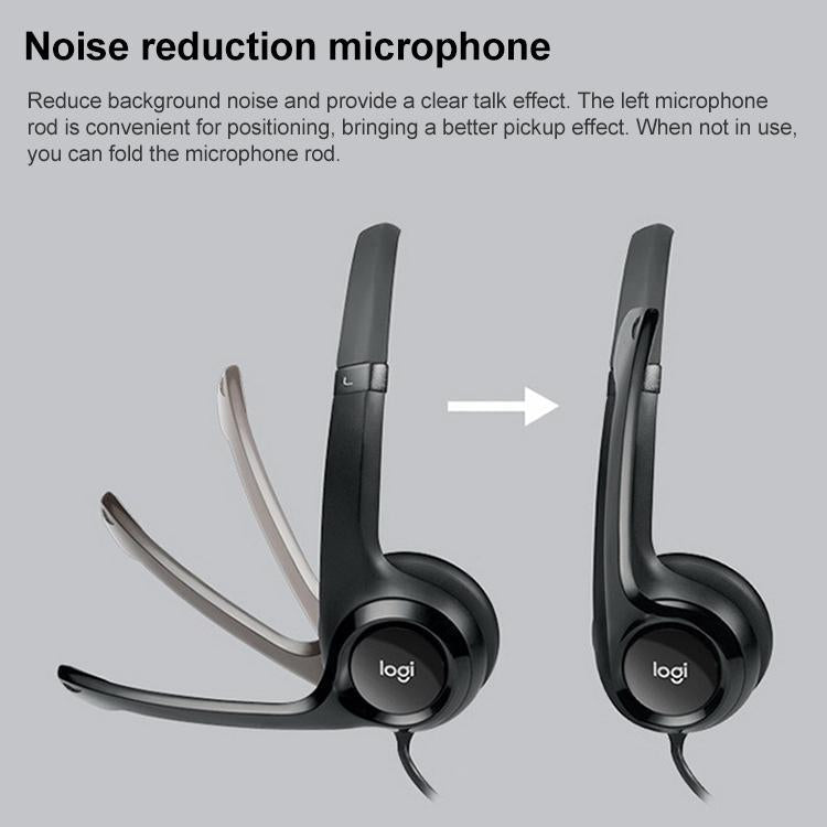 USB Wired Headset with Noise-Cancelling Microphone – Comfortable, High-Quality Sound for PC/Conference Calls
