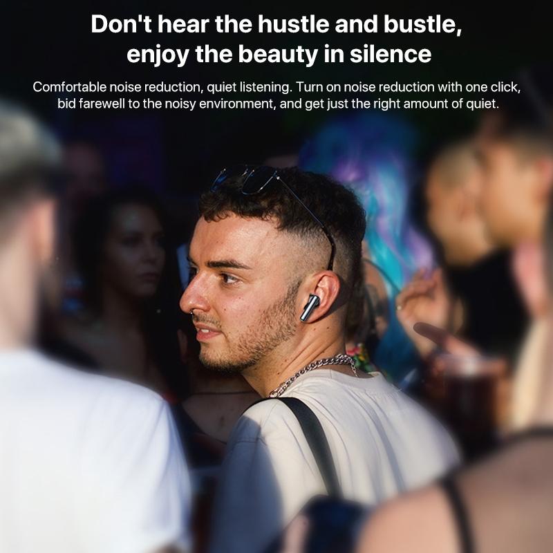 Wireless Bluetooth 5.0 Earphones with ANC & LED Display – Active Noise Cancelling, Hi-Fi Sound, Long Battery Life