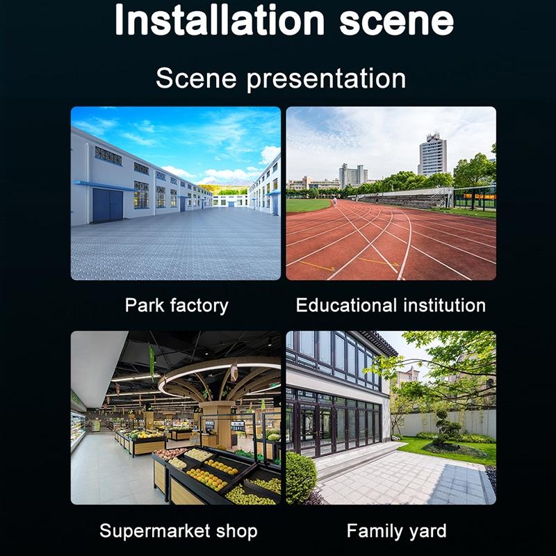 Wireless Home Security Camera – Night Vision, Two-Way Intercom, Motion Detection, WiFi Surveillance