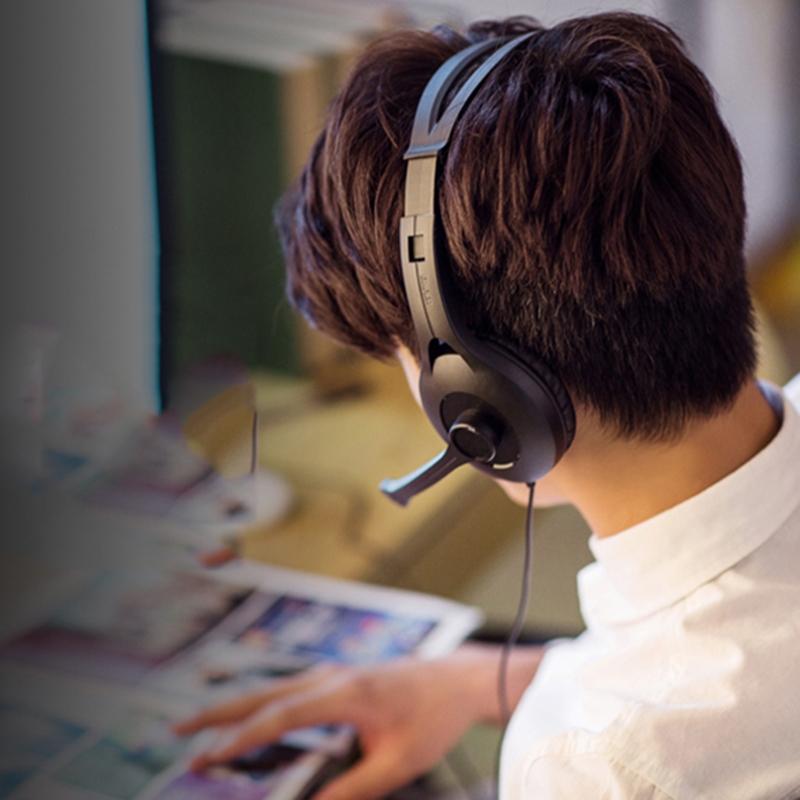 2M Gaming Headset with Microphone – Double Hole Design, Noise Cancelling, Comfortable Fit