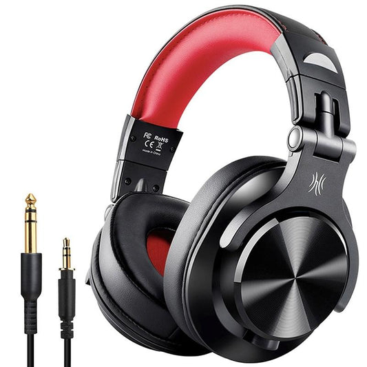 Wireless Bluetooth Headset – Black/Red, Noise Cancelling Mic, Long Battery Life, Comfortable Fit