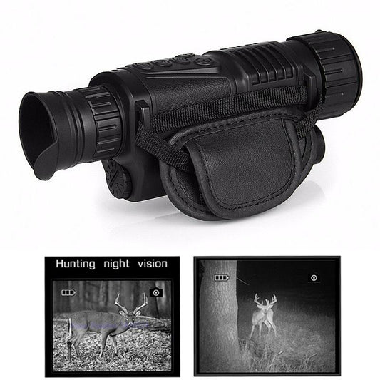USB Charging Infrared Monocular Telescope – Professional Night Vision Scope for Hunting & Surveillance