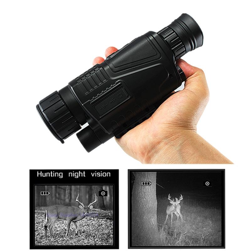 USB Charging Infrared Monocular Telescope – Professional Night Vision Scope for Hunting & Surveillance