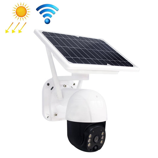 Full HD Solar WiFi Security Camera – PIR Motion Alarm, Night Vision, 2-Way Audio, TF Card Slot – Battery Not Included
