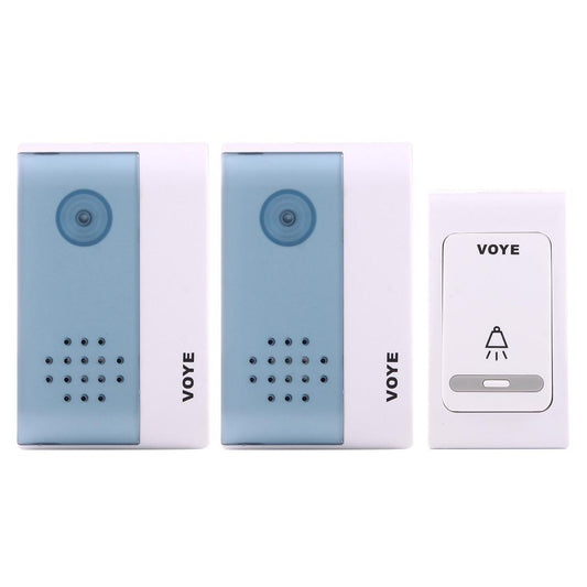 Smart Wireless Doorbell with Dual Receiver – 120M Range, Easy Installation, Loud Chime, Home Security