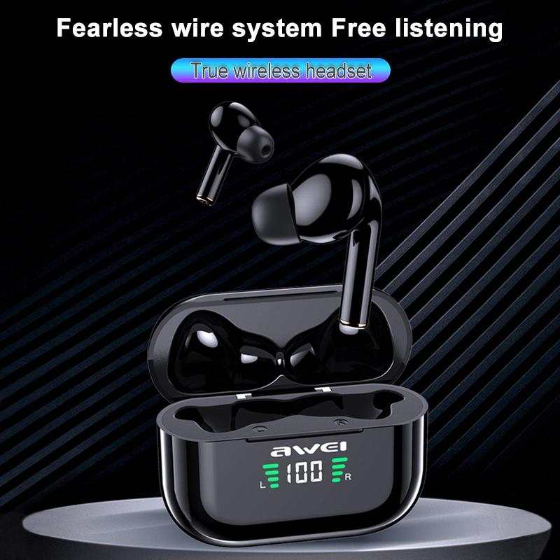 Wireless TWS Headset – Bluetooth 5.0, LED Display, Clear Sound, Long Battery Life, Touch Control