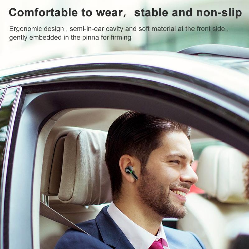 Wireless TWS Headset – Bluetooth 5.0, LED Display, Clear Sound, Long Battery Life, Touch Control