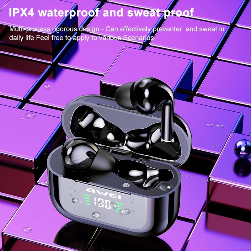 Wireless TWS Headset – Bluetooth 5.0, LED Display, Clear Sound, Long Battery Life, Touch Control