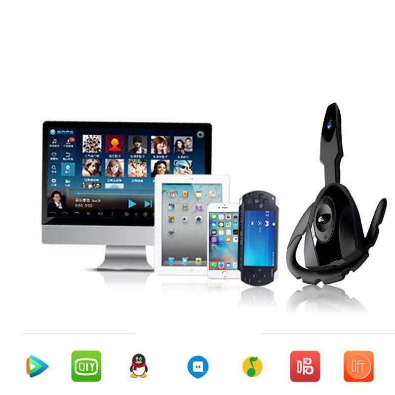 Scorpion Bluetooth 5.0 Earphone – Unilateral Hanging Design, Black Hole Edition