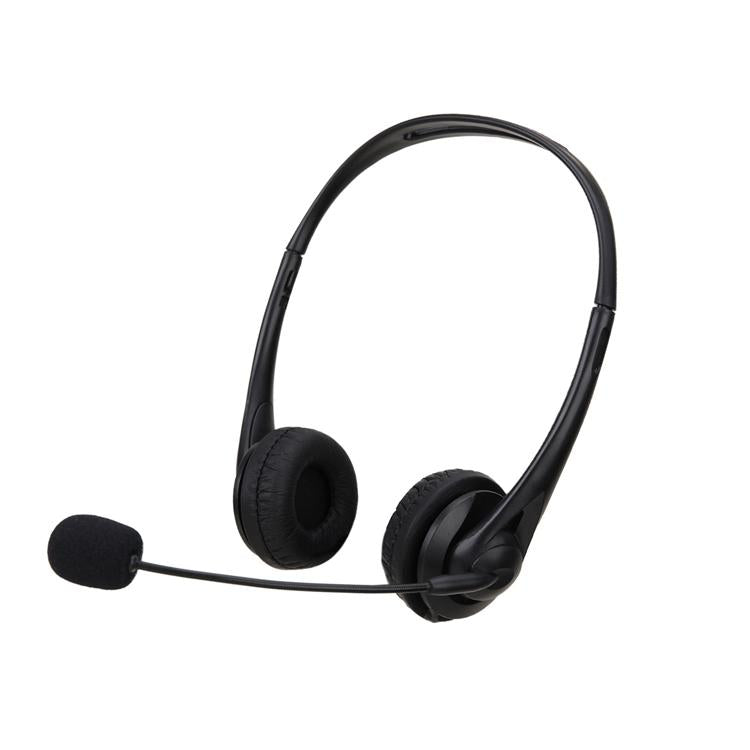 "USB Dual-Ear Headset with Mic – Ideal for Students, Teaching & Office Use, Noise Cancelling, Comfortable Fit