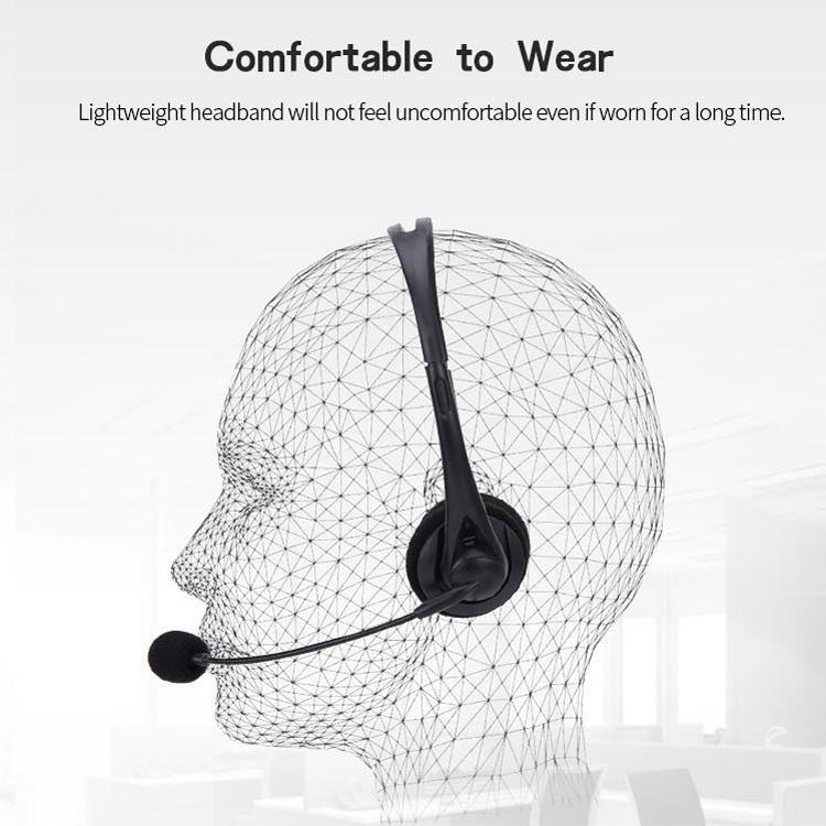 "USB Dual-Ear Headset with Mic – Ideal for Students, Teaching & Office Use, Noise Cancelling, Comfortable Fit