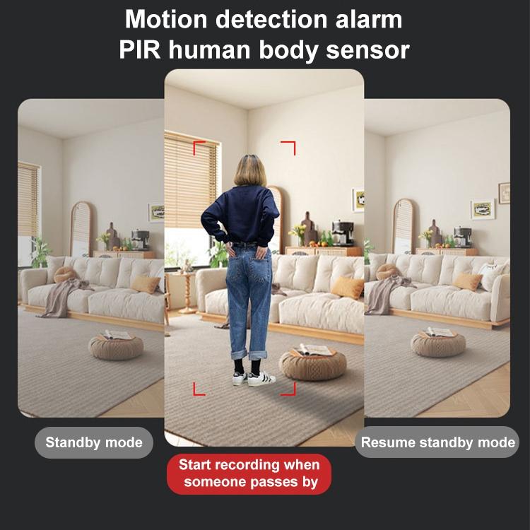 Wireless Surveillance Camera – 30W HD Night Vision, Remote Access, Supports 128GB SD Card – Indoor/Outdoor – Includes 64GB