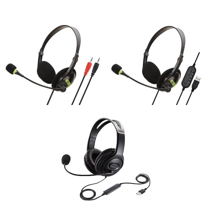 Wired Headset with Mic – Style GAE-109, Clear Sound, Comfortable Fit
