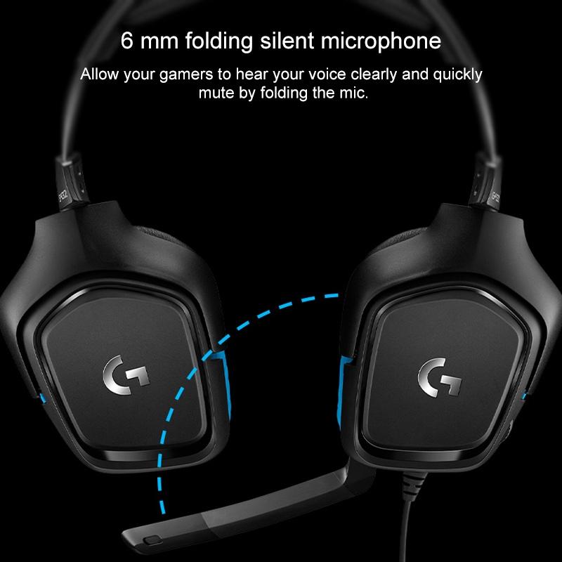 7.1 Surround Sound Gaming Headset with Noise Reduction – High-Precision Audio, Comfortable Fit, PC/Console Compatible