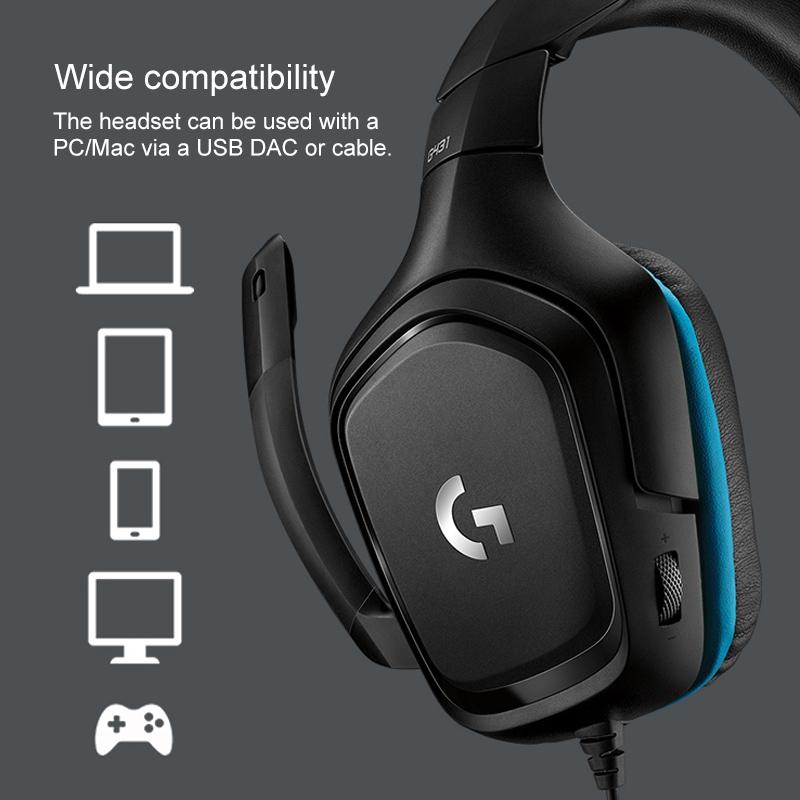 7.1 Surround Sound Gaming Headset with Noise Reduction – High-Precision Audio, Comfortable Fit, PC/Console Compatible