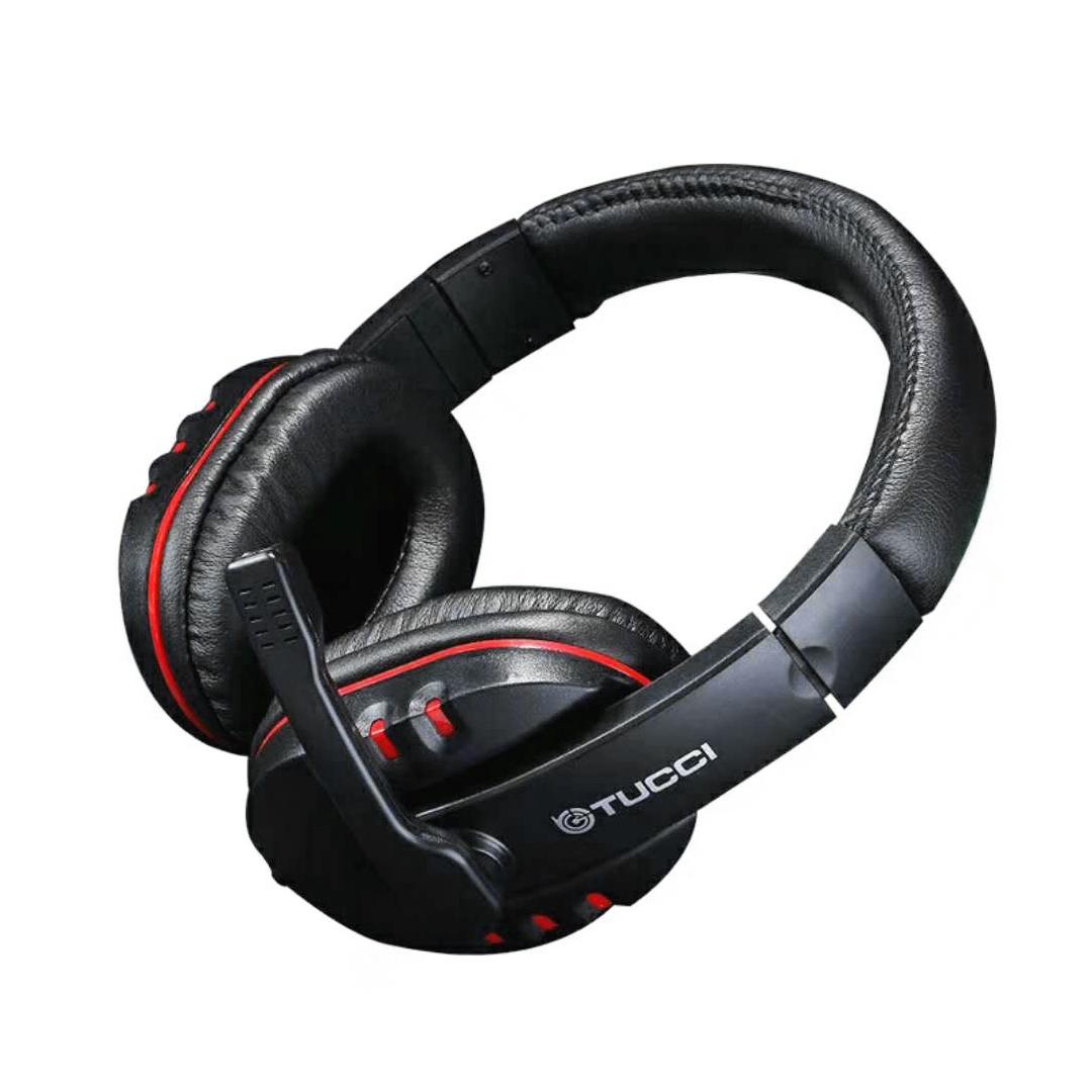Super Bass Gaming Headset with Microphone – Immersive Sound, Noise Cancelling, Comfortable Fit, PC/Console Compatible
