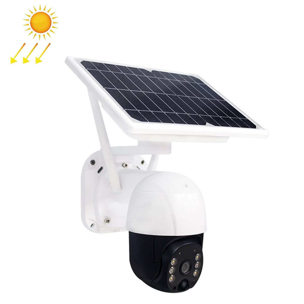 Full HD Solar WiFi Security Camera with PIR Motion Alarm & Night Vision