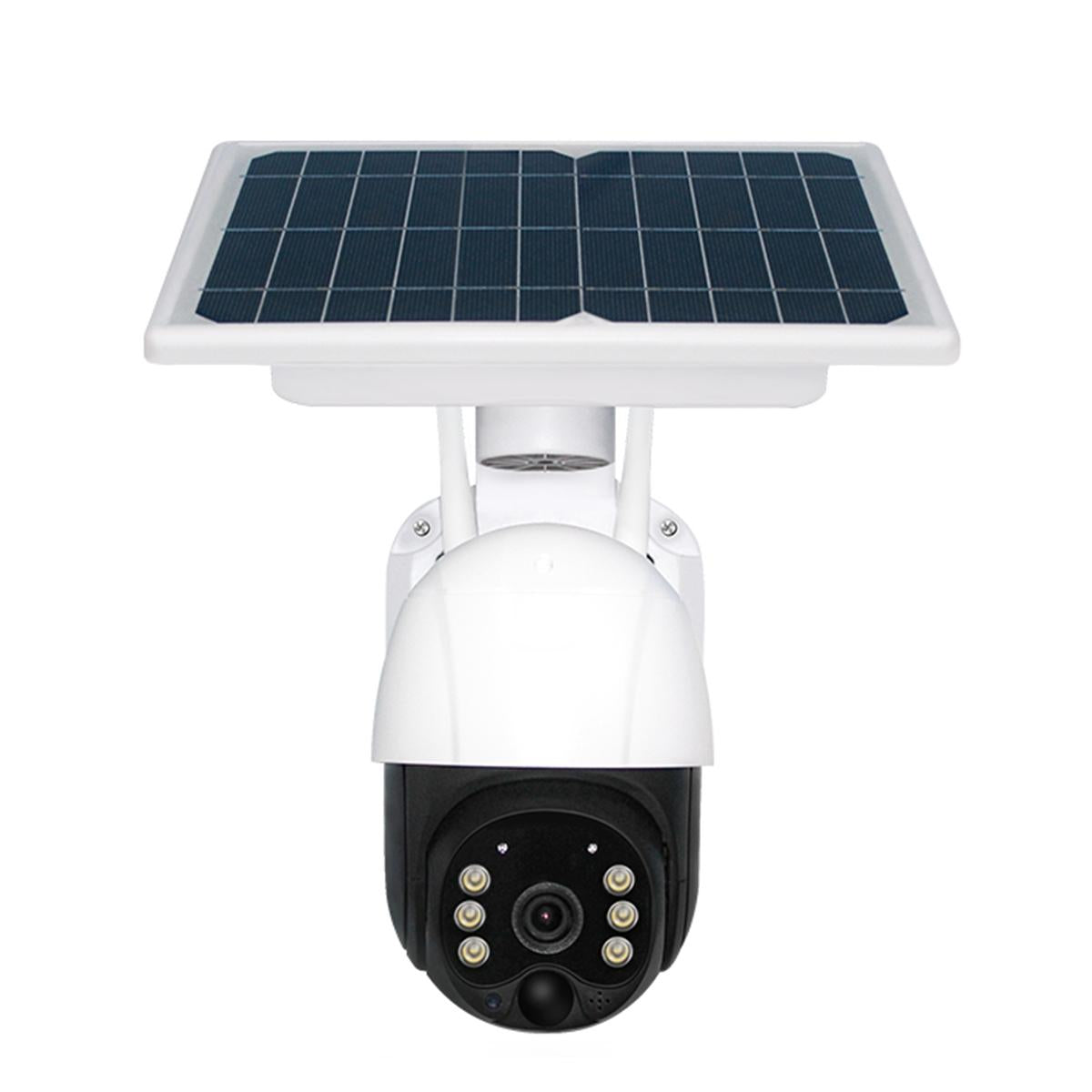 Full HD Solar WiFi Security Camera with PIR Motion Alarm & Night Vision