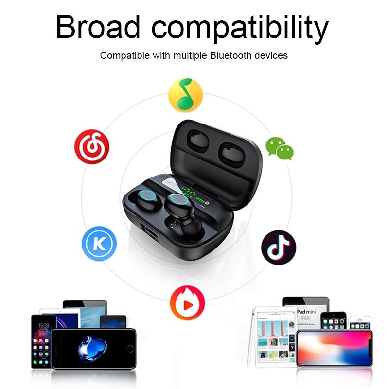 Wireless Touch Control Earbuds with Magnetic Charging Case – Bluetooth In-Ear Headphones