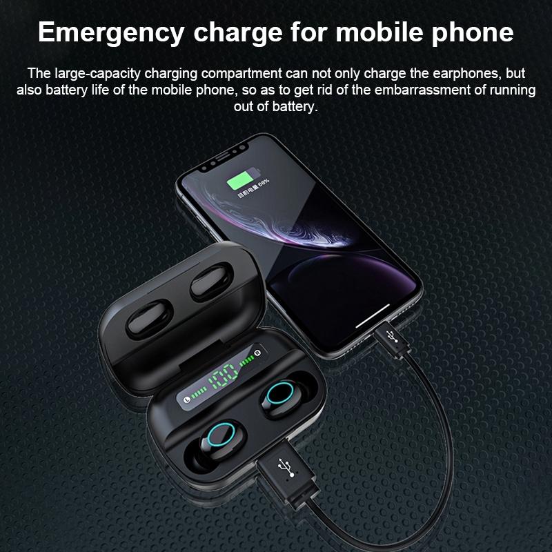 Wireless Touch Control Earbuds with Magnetic Charging Case – Bluetooth In-Ear Headphones