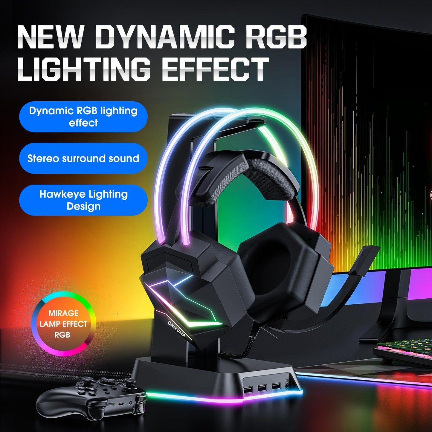 Colorful Wired Gaming Earphones – 1.8M Cable, In-Ear Design, Clear Sound for PC & Mobile