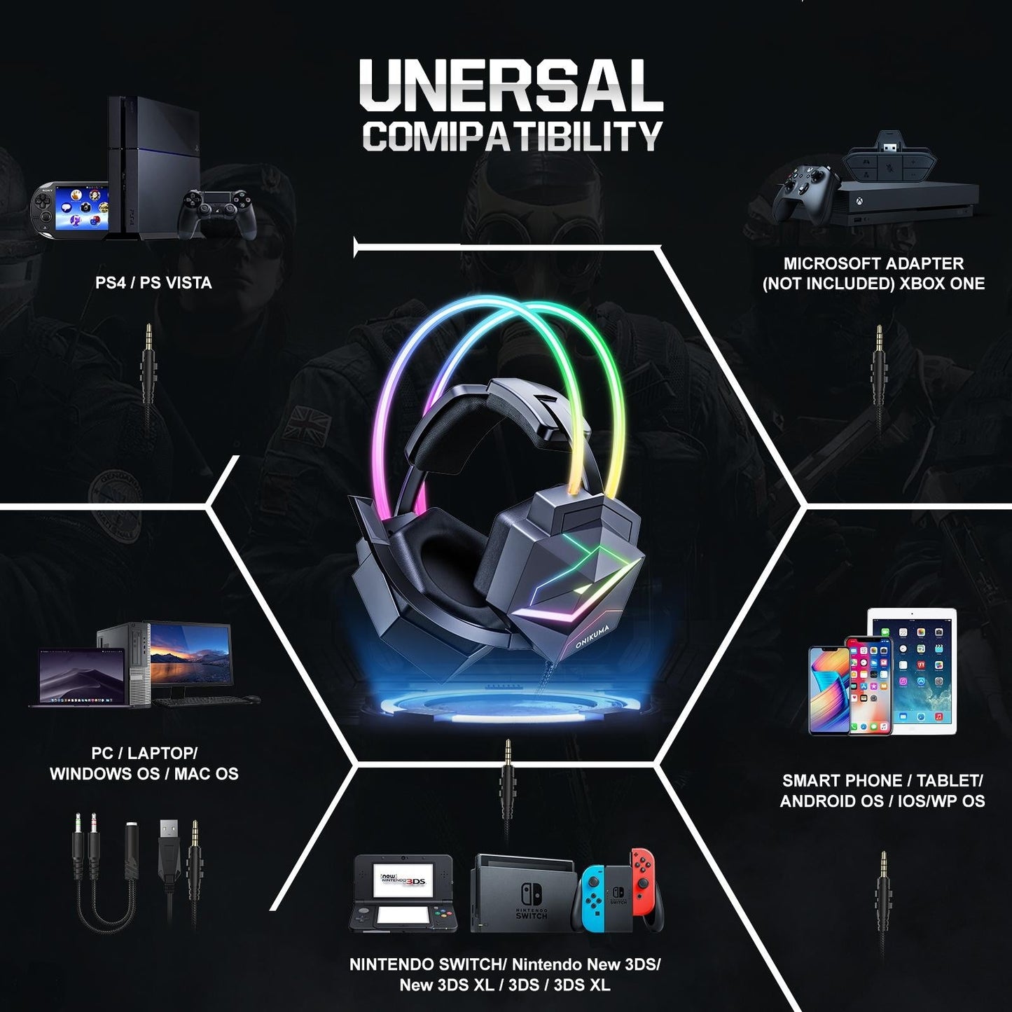 Colorful Wired Gaming Earphones – 1.8M Cable, In-Ear Design, Clear Sound for PC & Mobile