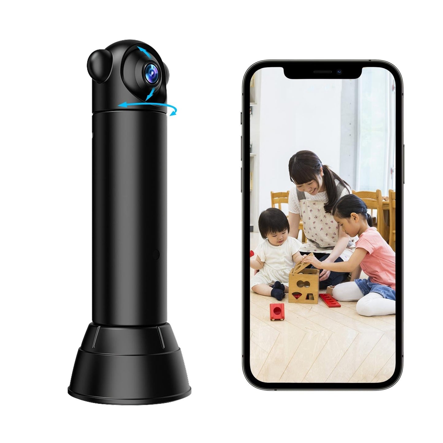 Mini Infrared Security Camera – Remote Control, Night Vision, Compact Home Surveillance
