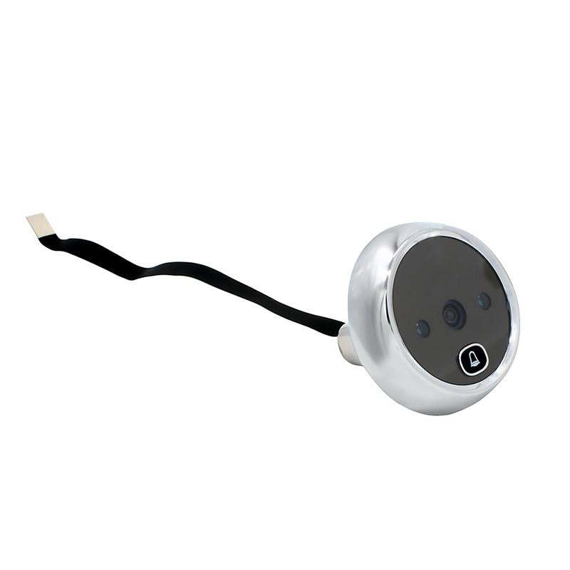 3.0'' Screen 1.0MP Security Camera with Infrared Night Vision – Digital Peephole Door Viewer Compatible