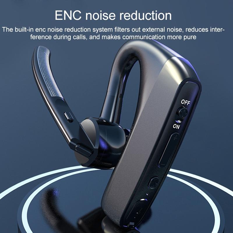 K5C Wireless TWS Earhook Bluetooth Earphones – CSR3020 Chip, Secure Fit, Clear Sound, Long Battery Life