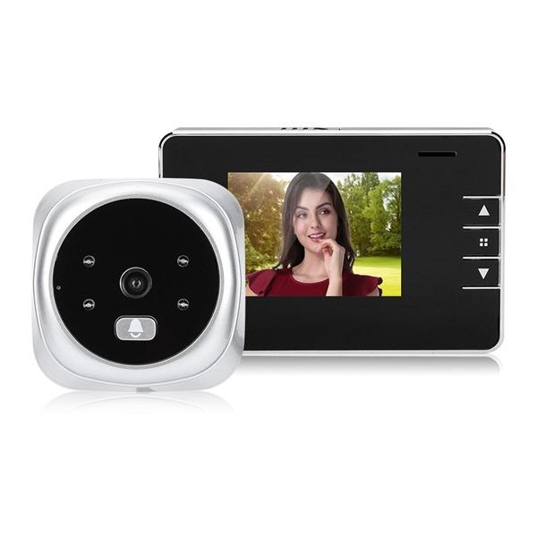 Digital Peephole Doorbell with 2.8-Inch Screen & 0.3MP Camera – Indoor Door Viewer for Home Security